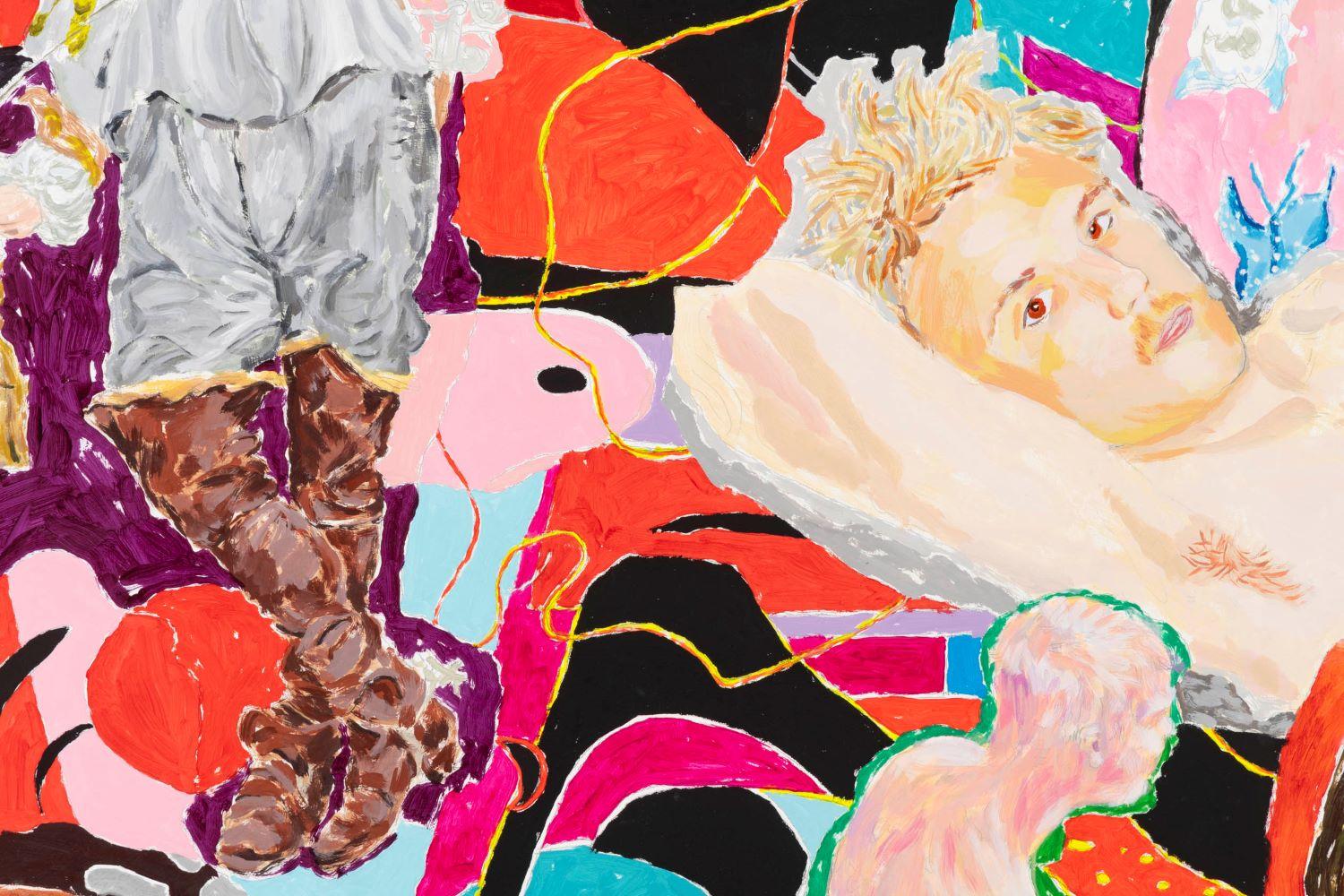 Richard Hawkins "Cavalier (Detail)", 2022