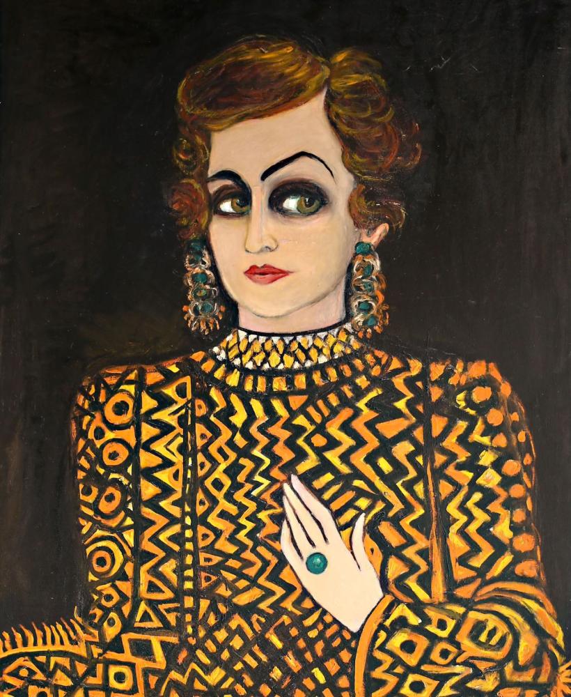 Fahrelnissa Zeid "Someone from the past", 1980