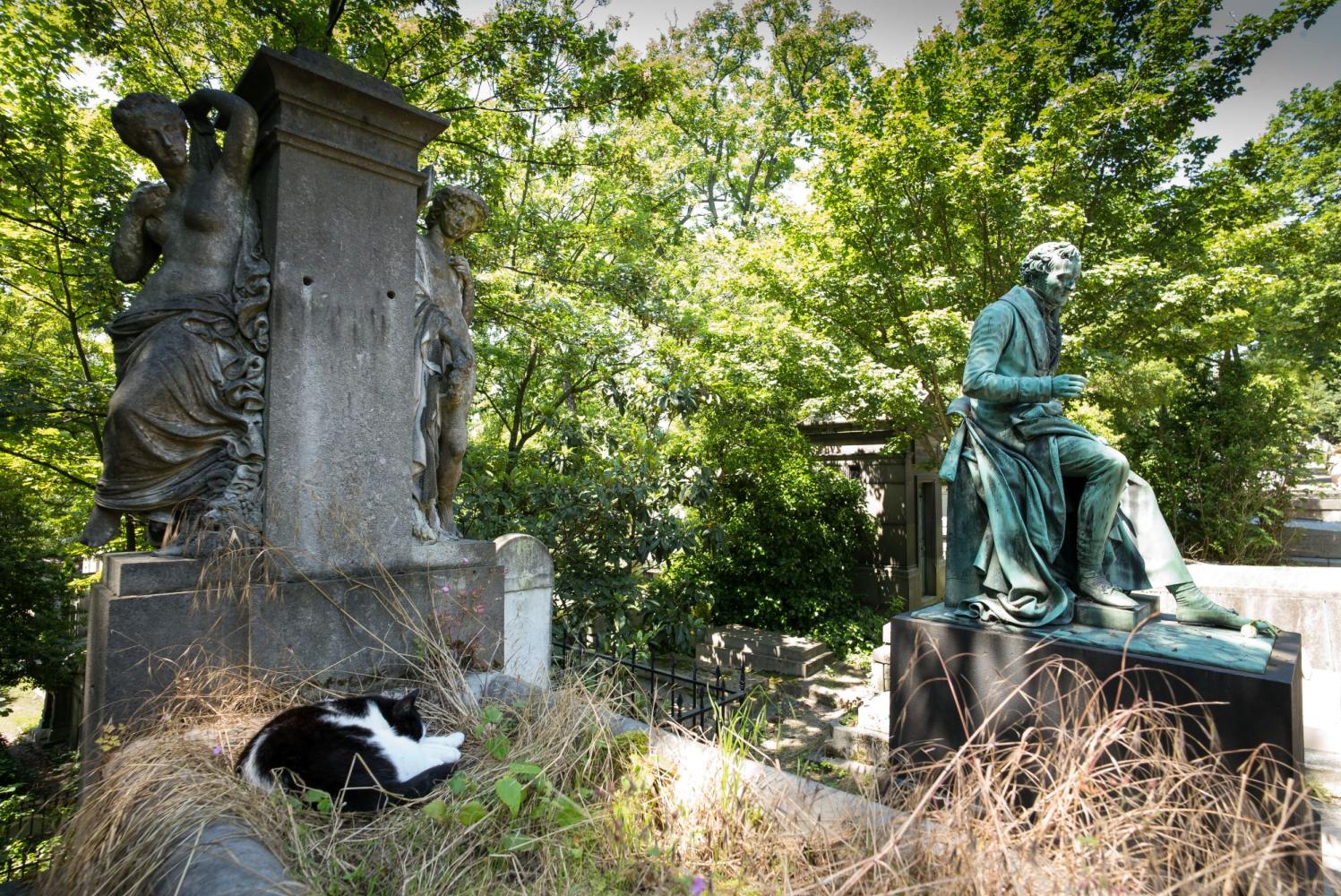 Friedhof Père Lachaise in Paris, 2016