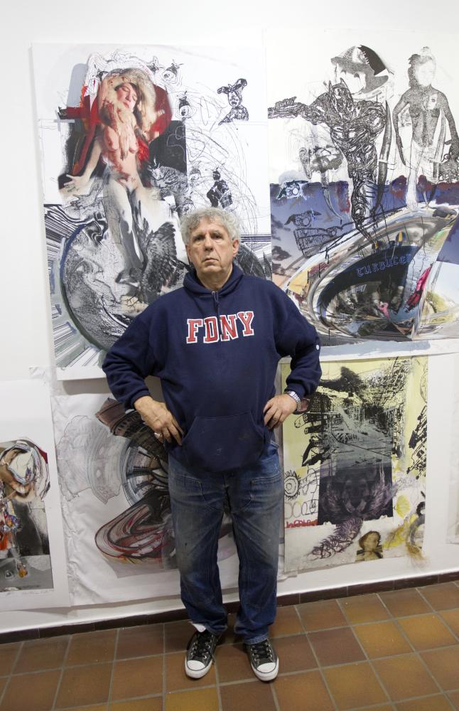Wolfgang Petrick 2012 in der Kunsthalle Dominikanerkirche in Osnabrück