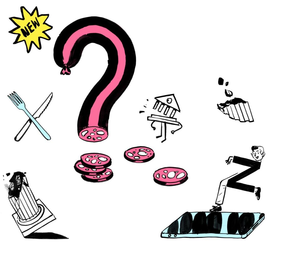 Es geht um die Wurst für die Museen: Die Relevanz der Institutionen bröckelt, die Gen Z tanzt lieber auf digitalen Plattformen, Museen müssen flexibler werden – vielleicht auch mal ein Restaurant sein …?