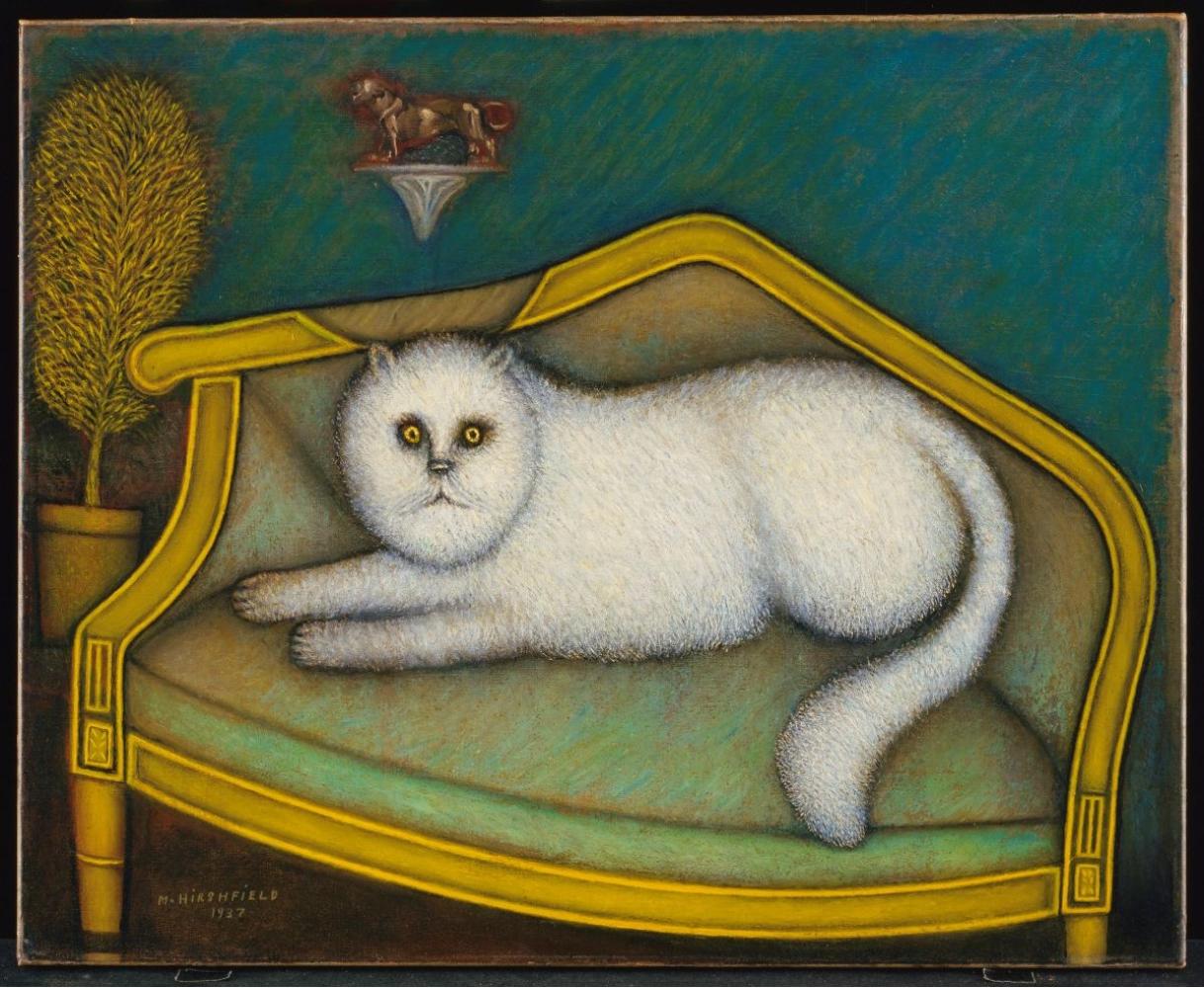 Morris Hirshfield "Angora Cat", 1937-39 