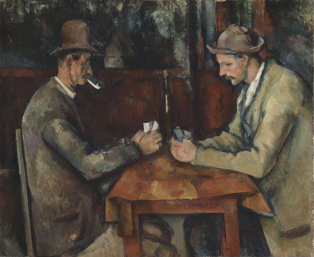 Paul Cézanne "Les Joueurs de cartes" (Die Kartenspieler), 1893–1896