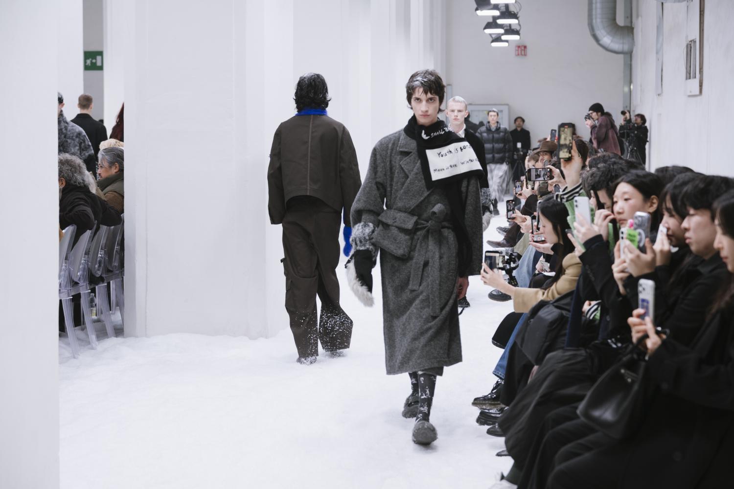 Laufstegpräsentation von Shinya Kozuka, Pitti Uomo, Florenz, 2026