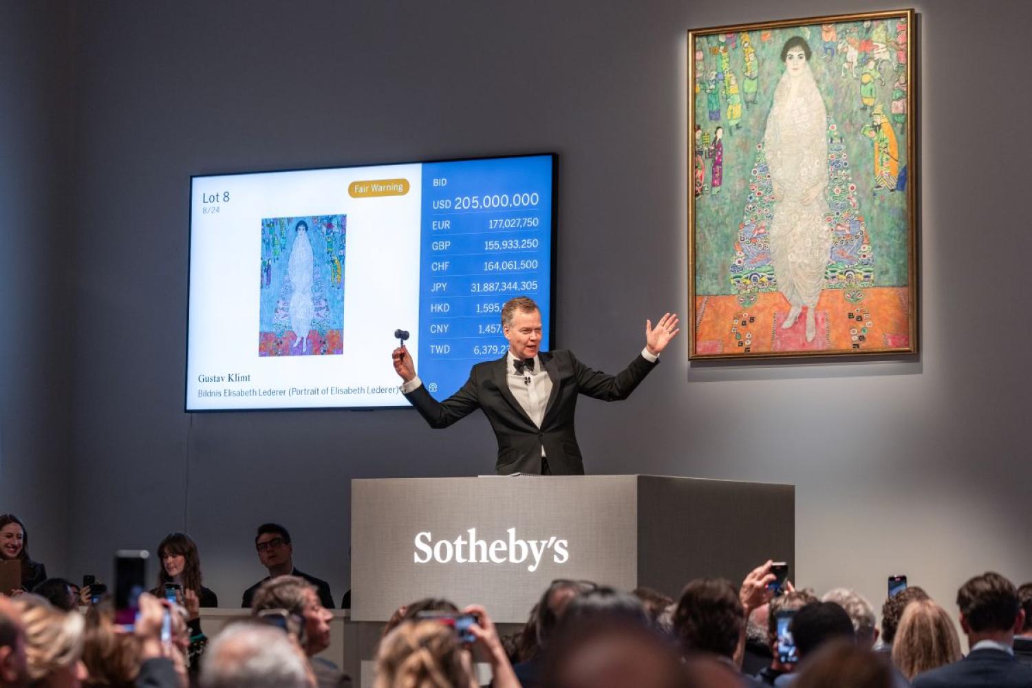 Sotheby’s-Auktion von Gustav Klimt‚ "Bildnis Elisabeth Lederer"‚ 1914–16‚ im November 2025