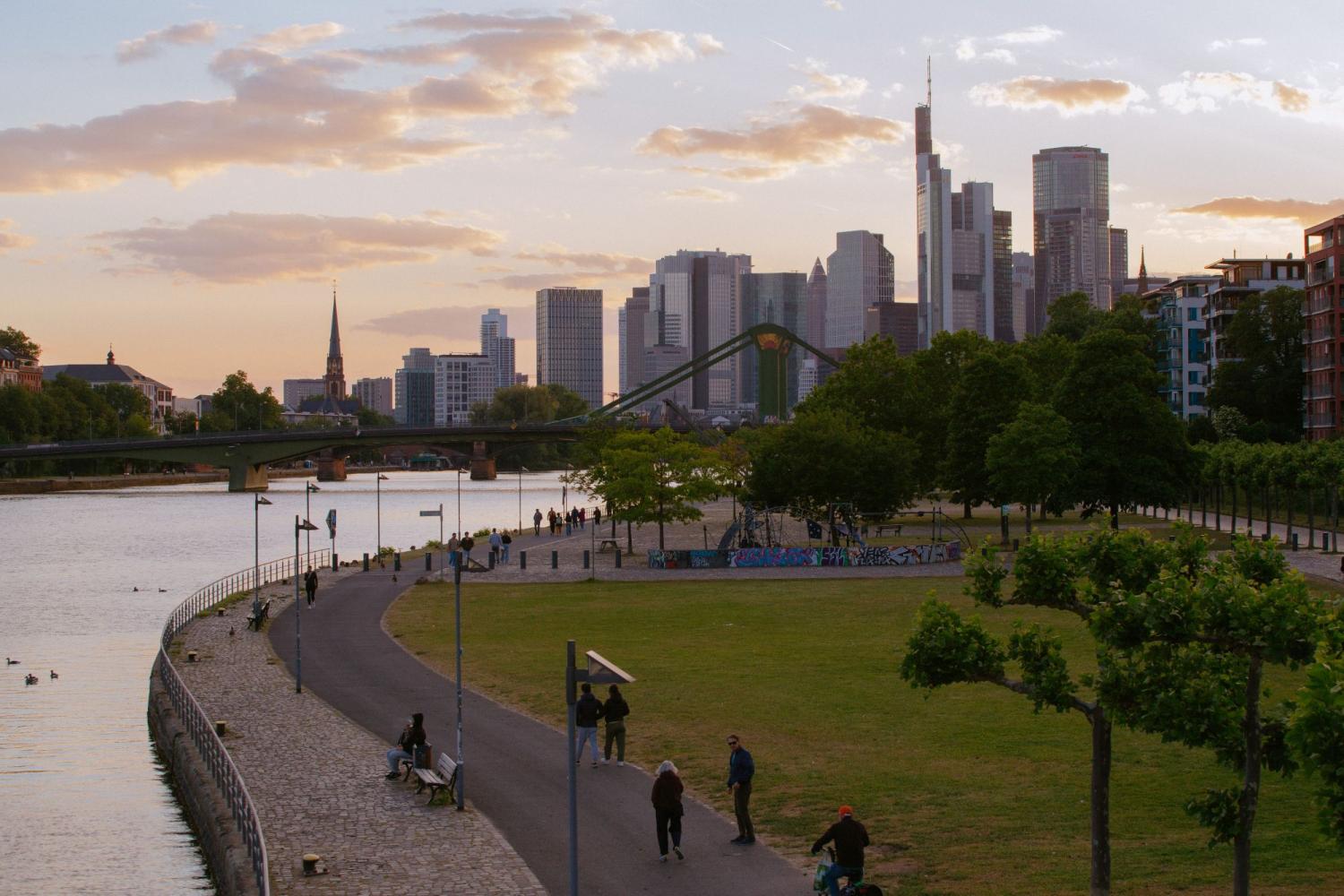 Die Frankfurter Skyline, 2025 