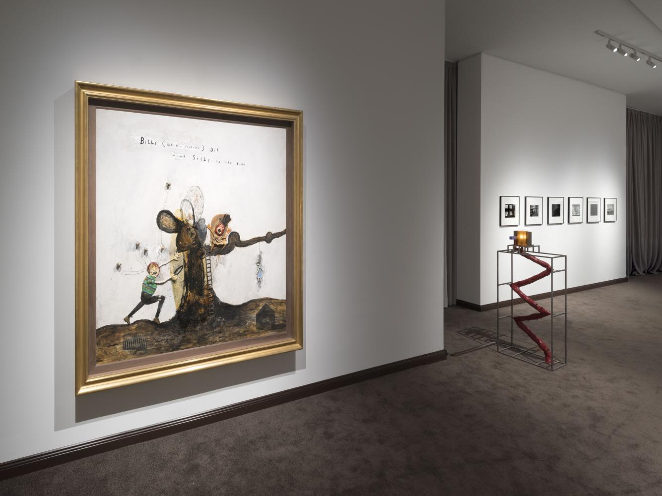 Installationsansicht "David Lynch", Pace Gallery, Berlin, 2026