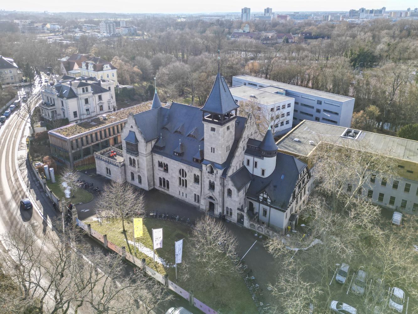 Der Campus der Burg Giebichenstein Kunsthochschule Halle