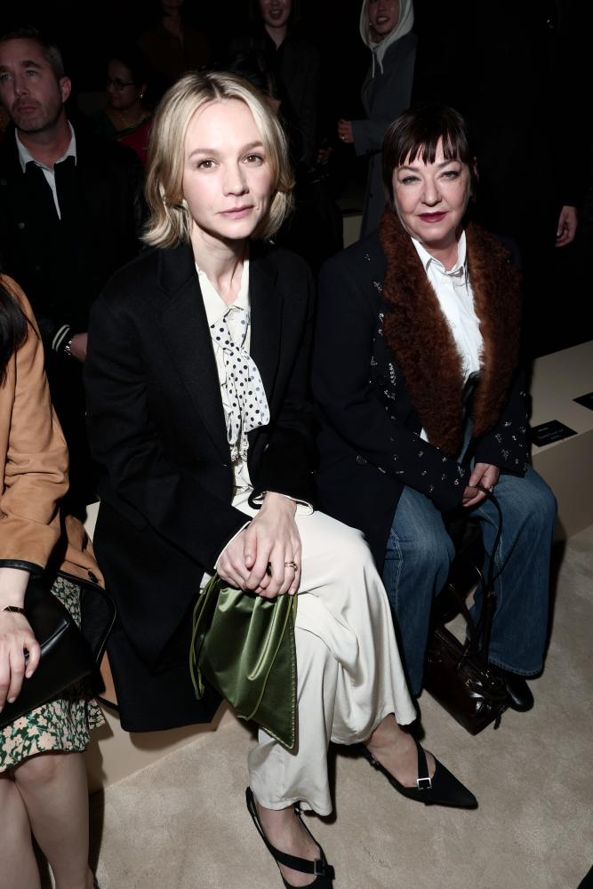 Carey Mulligan, Lynne Ramsay bei der Prada-Show