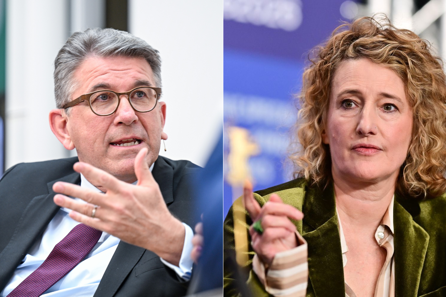 Wolfram Weimer und Tricia Tuttle