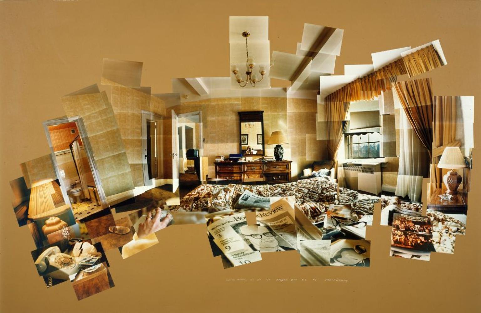 David Hockney "Sunday Morning Mayflower Hotel, N.Y., Nov. 28, 1982", 1982