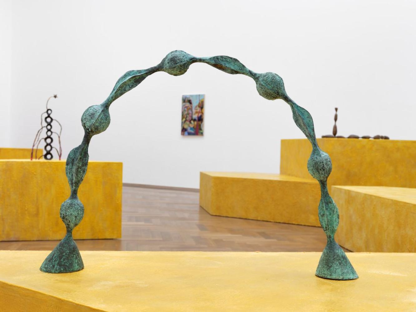 Diambe, Ausstellungsansicht "Bees beings beans", Kunsthalle Basel, 2026