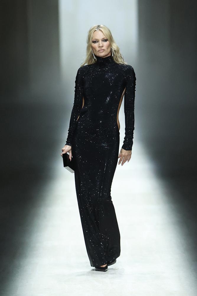 Kate Moss schloss die Show