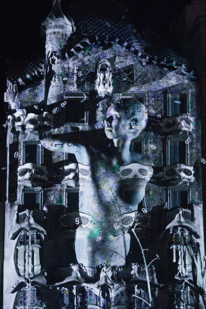 United Visual Artists "Hidden Order" am Casa Batlló, 2026