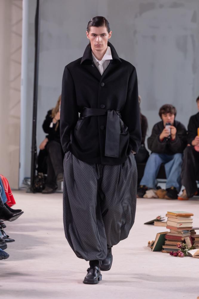 Look aus Mario Keines MARKE-Kollektion, Berlin Fashion Week, 2026