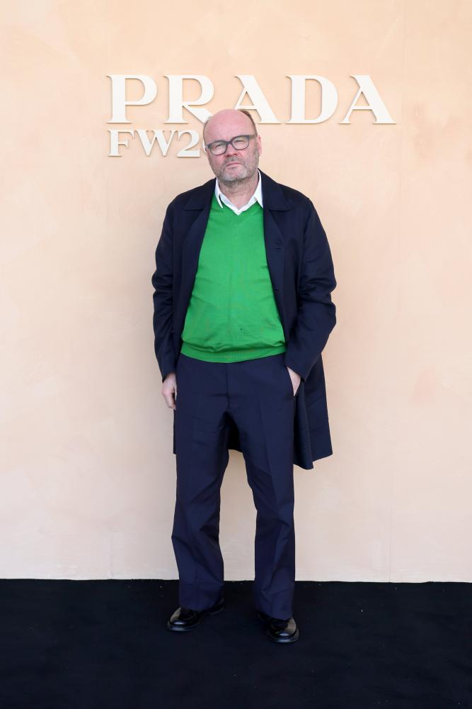 Thomas Demand bei der Prada-Show