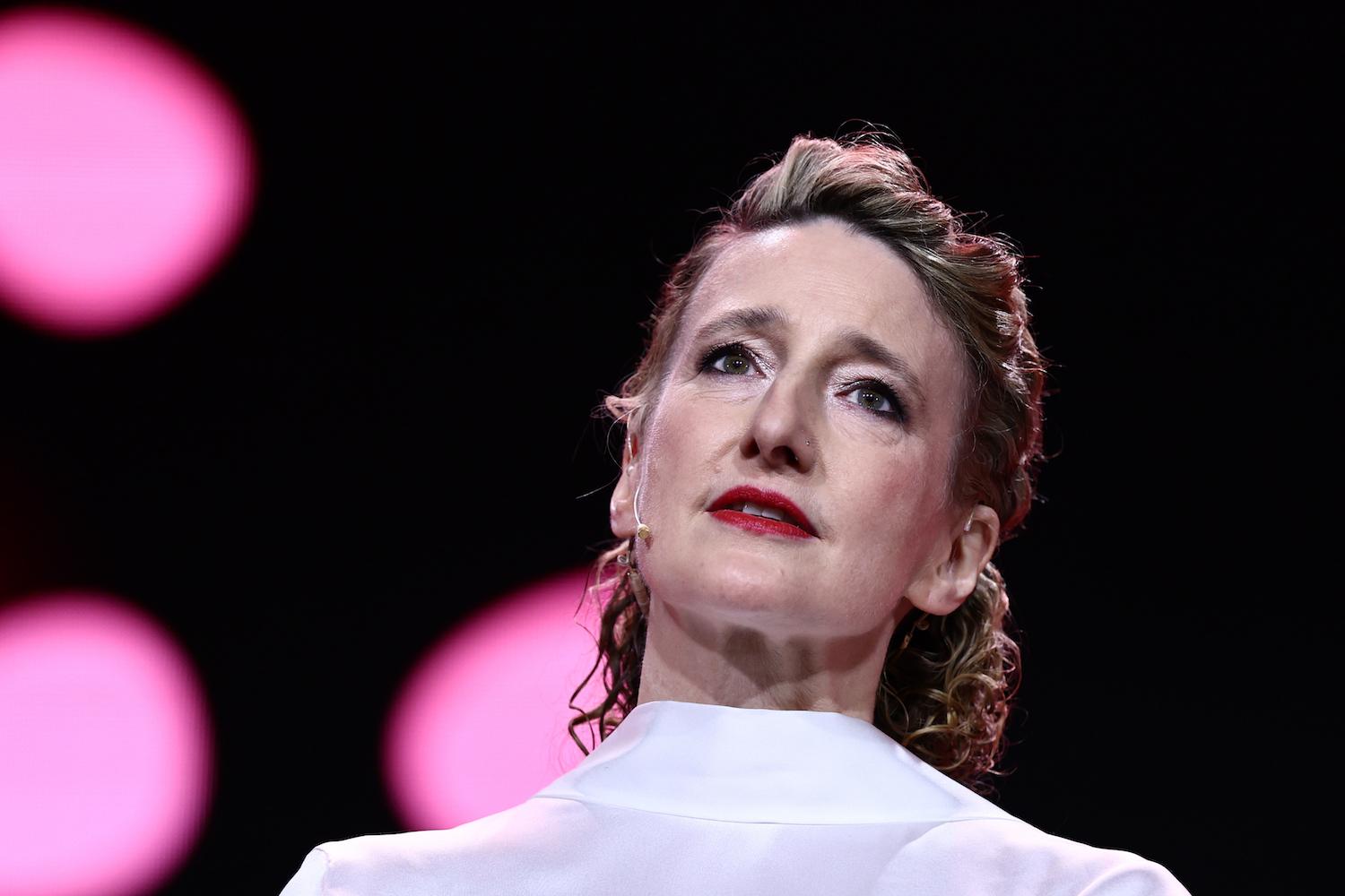 Berlinale-Chefin Tricia Tuttle letztes Wochenende während der Preisverleihung bei der Abschlussgala im Berlinale Palast