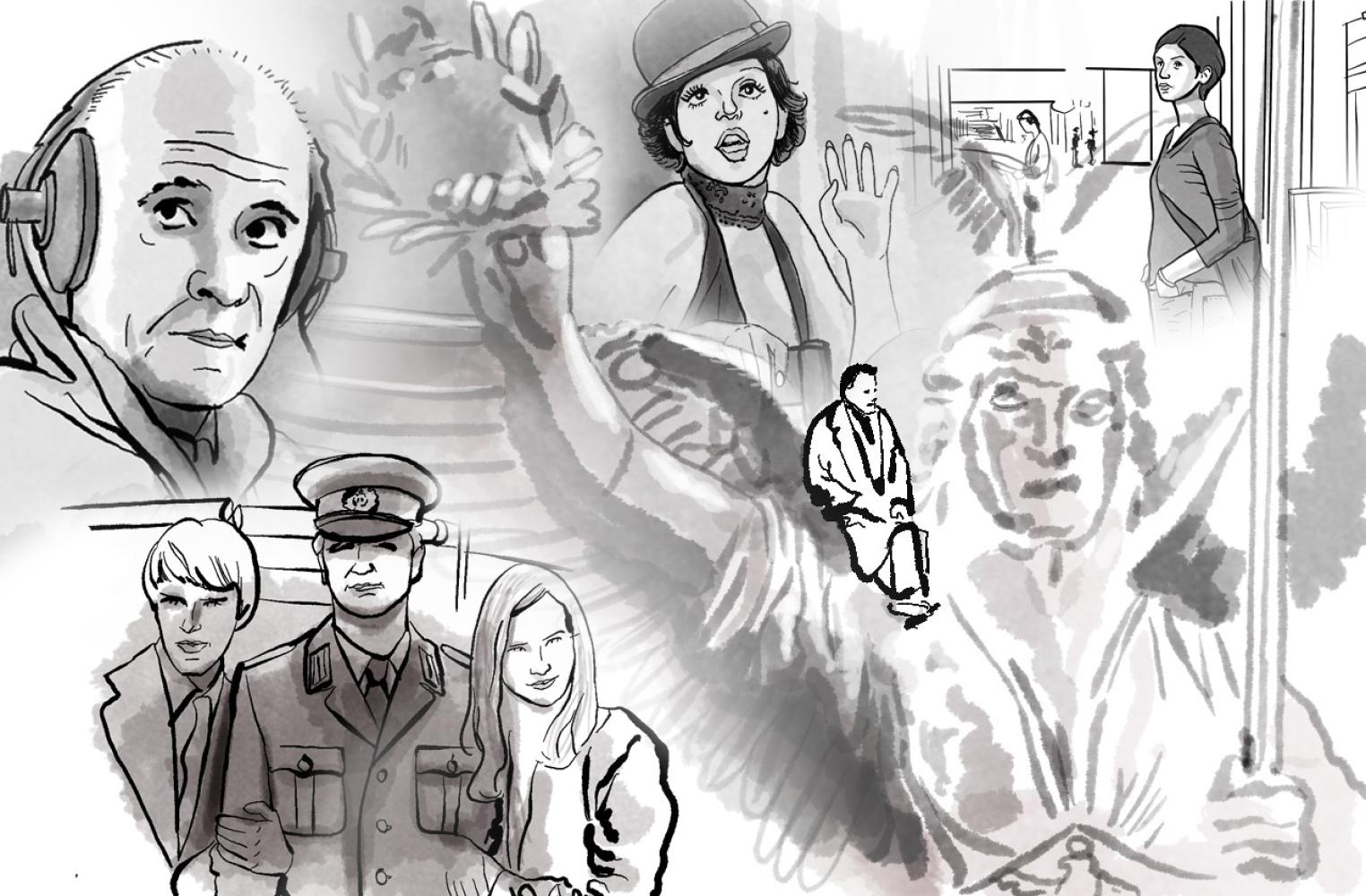 Illustration von Sambabrezel