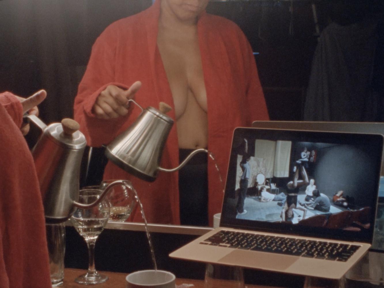 Calla Henkel und Max Pitegoff "THEATER (Episode 3)", 2024
