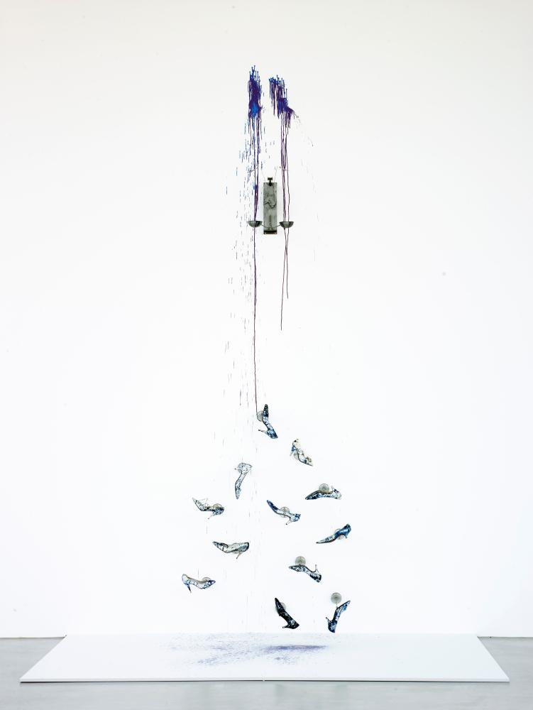 Rebecca Horn "Die Preußische Brautmaschine", 1988