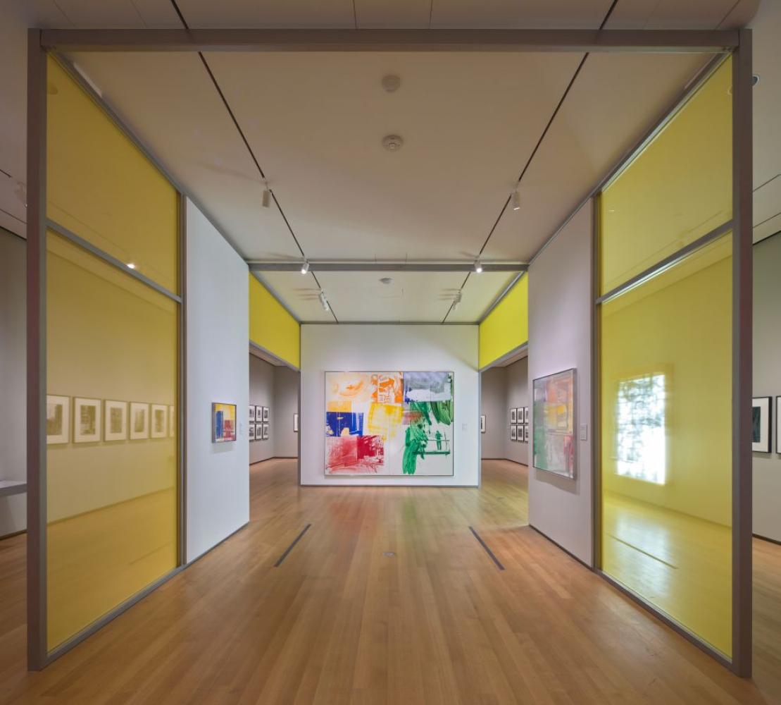 "Robert Rauschenberg's New York. Pictures from the Real World", Ausstellungsansicht, 2026