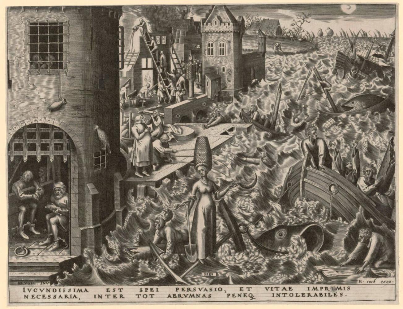 Pieter Bruegel der Ältere "Spes (Hoffnung)", 1559/60