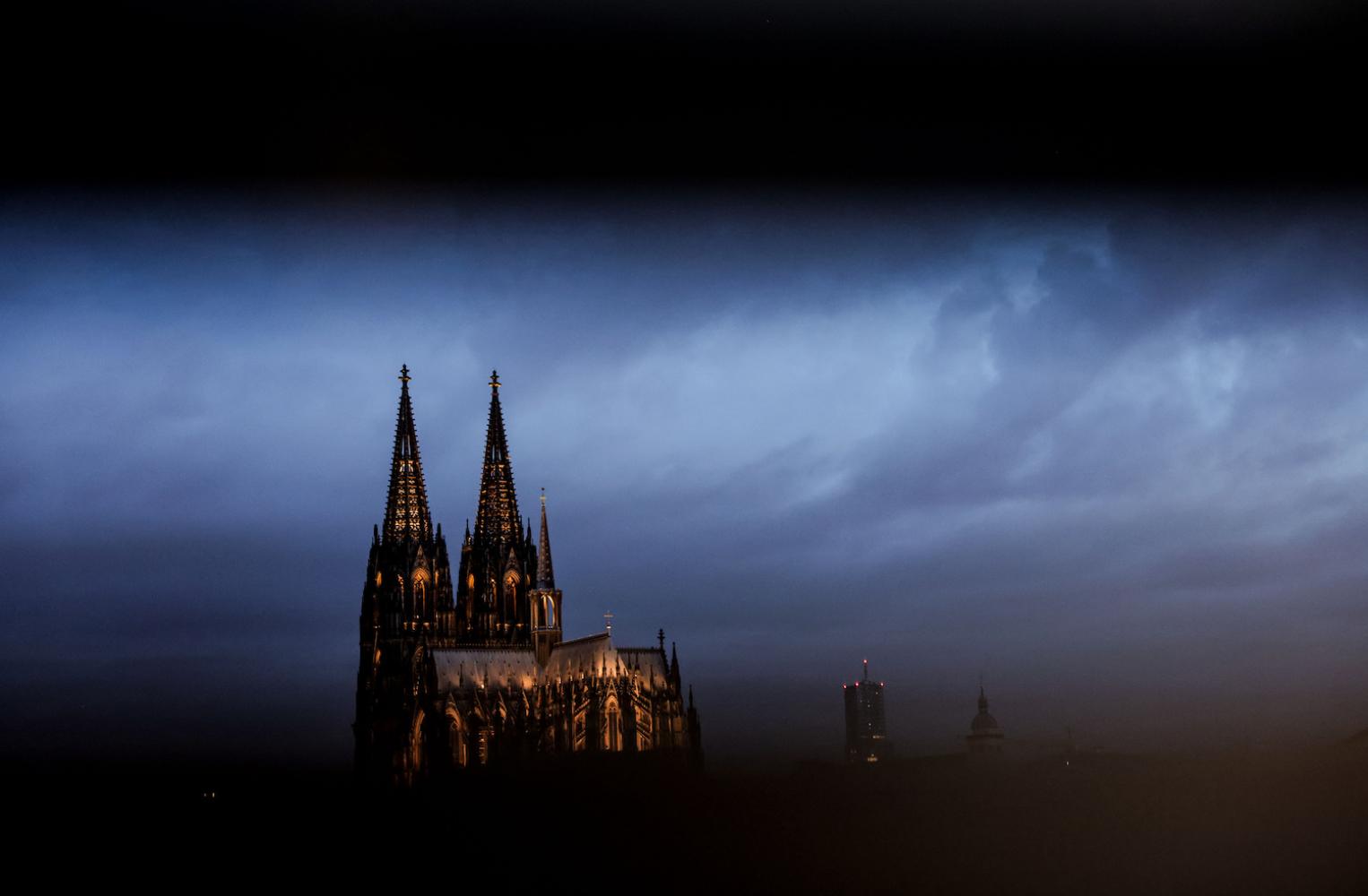 Der Kölner Dom am Morgen