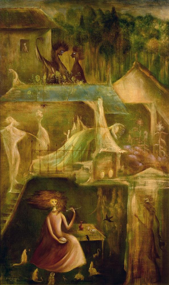 Leonora Carrington "The Lodging House", 1949
