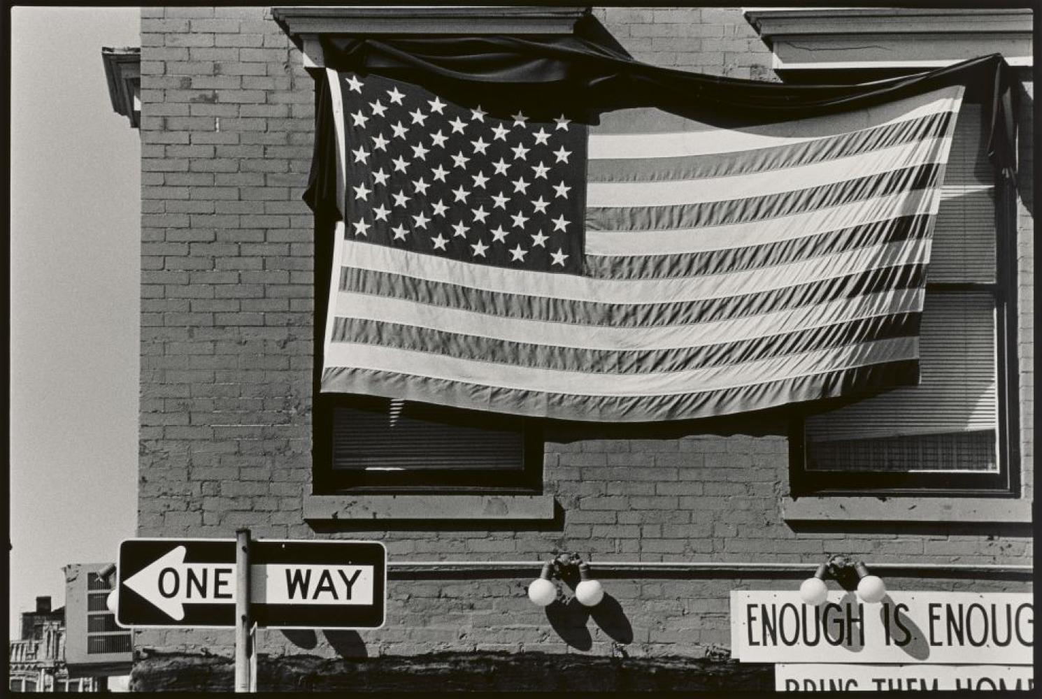 Robert Rauschenberg "New York City (Flag)", 1980