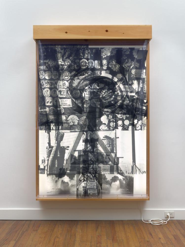 Robert Rauschenberg, "Sling-Shots Lit #7", 1985