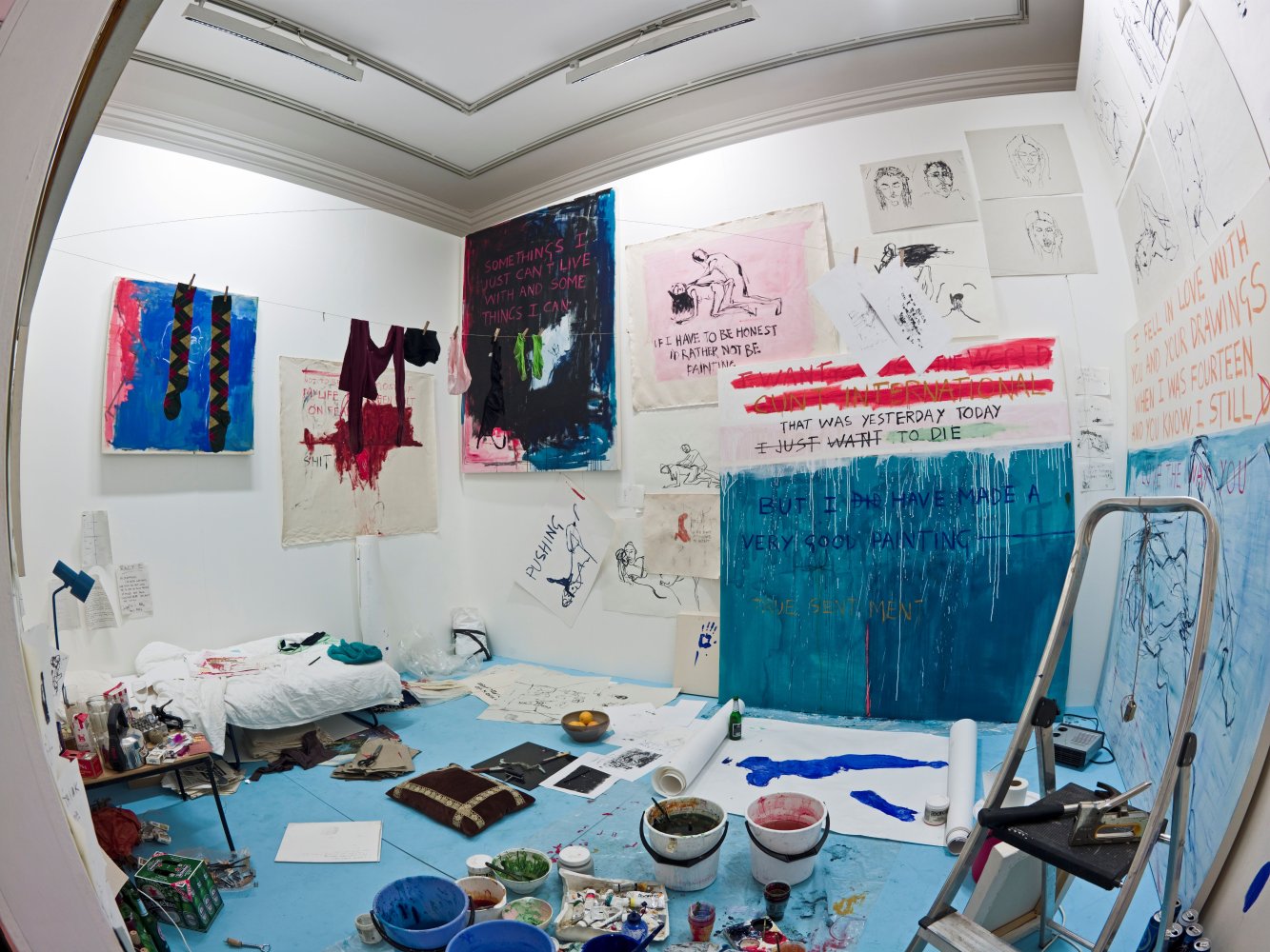 Tracey Emin "Exorcism of the last painting I ever made", 1996