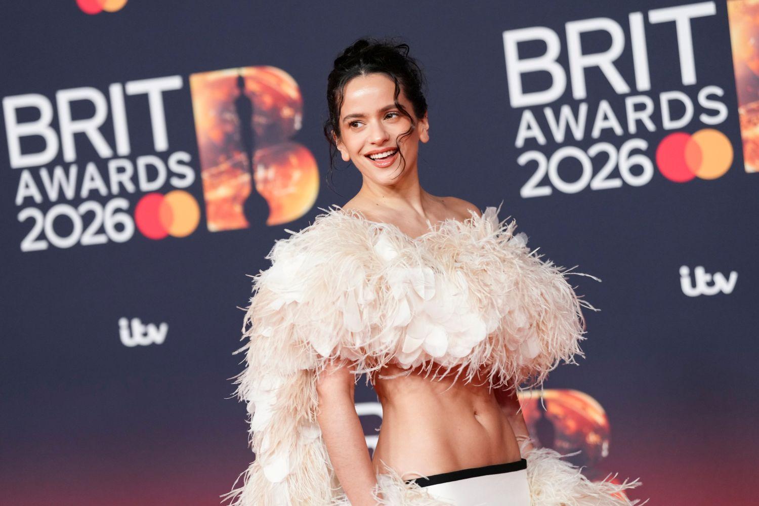 Rosalia Ende Februar bei der Verleihung der 46. Brit Awards in Manchester