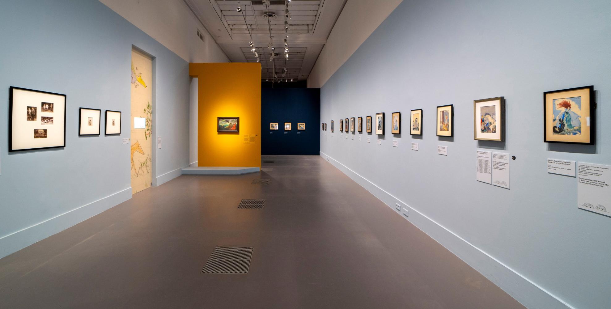 "Leonora Carrington", Ausstellungsansicht, Grand Palais, Paris, 2026