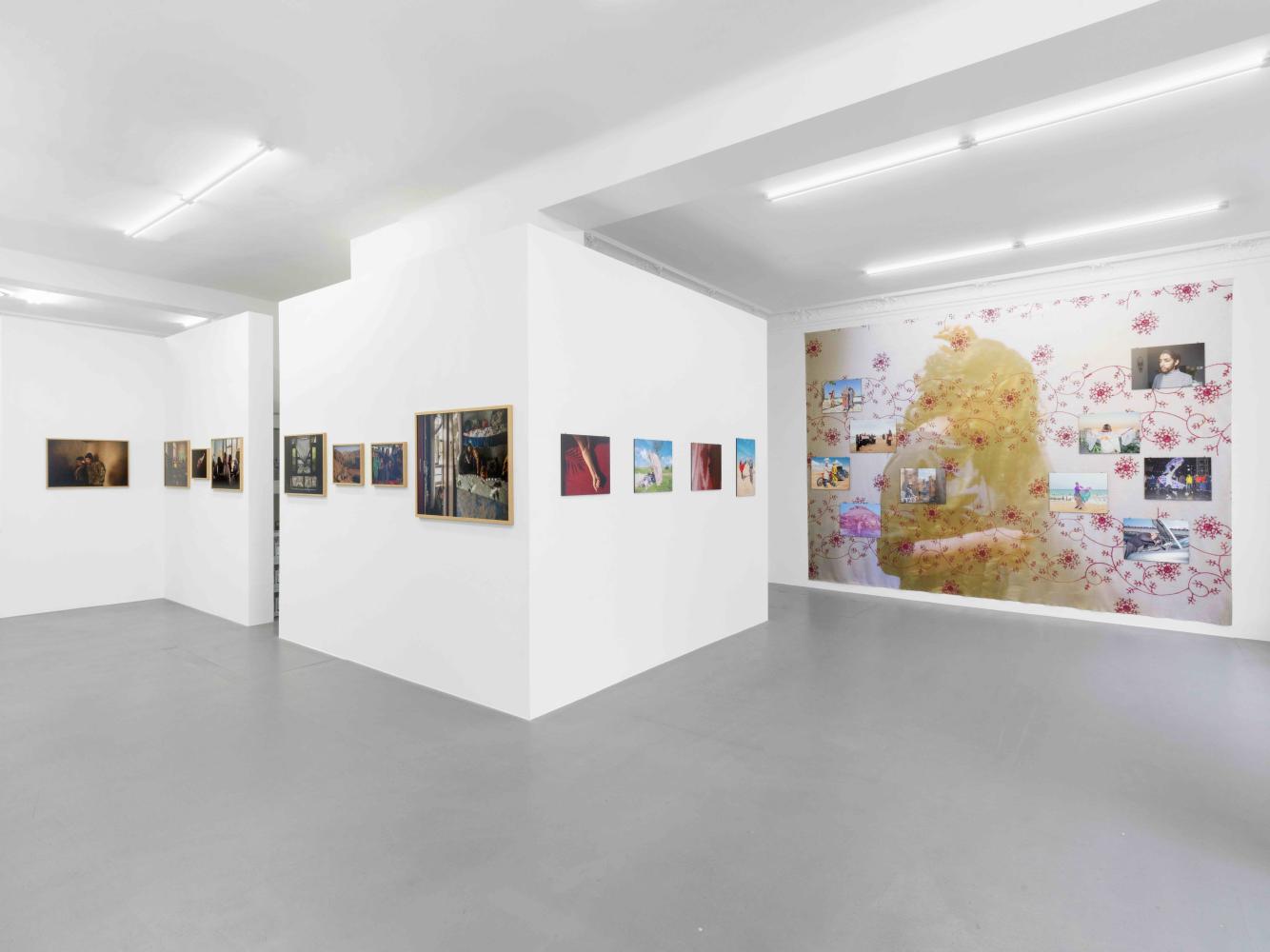 Forough Alaei, Kiana Hayeri "Woman’s Land", Ausstellungsansicht, Galerie Anahita Sadighi, Berlin, 2025