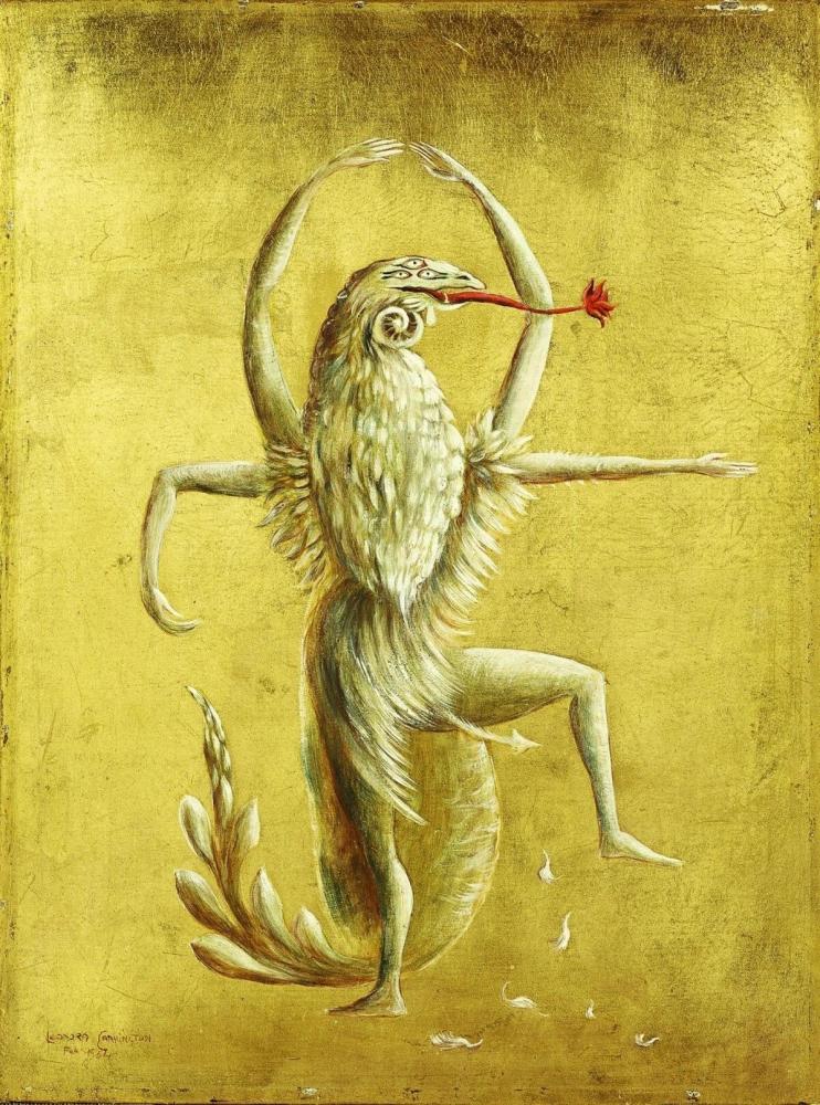Leonora Carrington "Ballerina II (Mythical Figure)", 1954