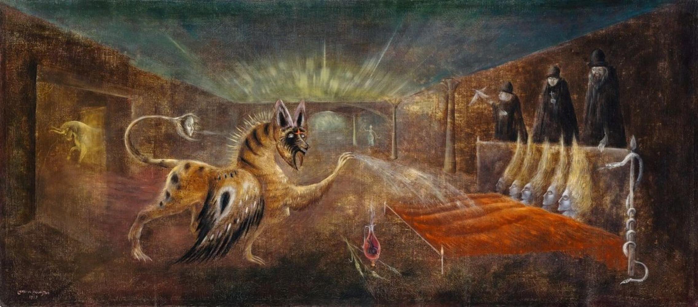 Leonora Carrington "Oink (They Shall Behold Thine Eyes)", 1959