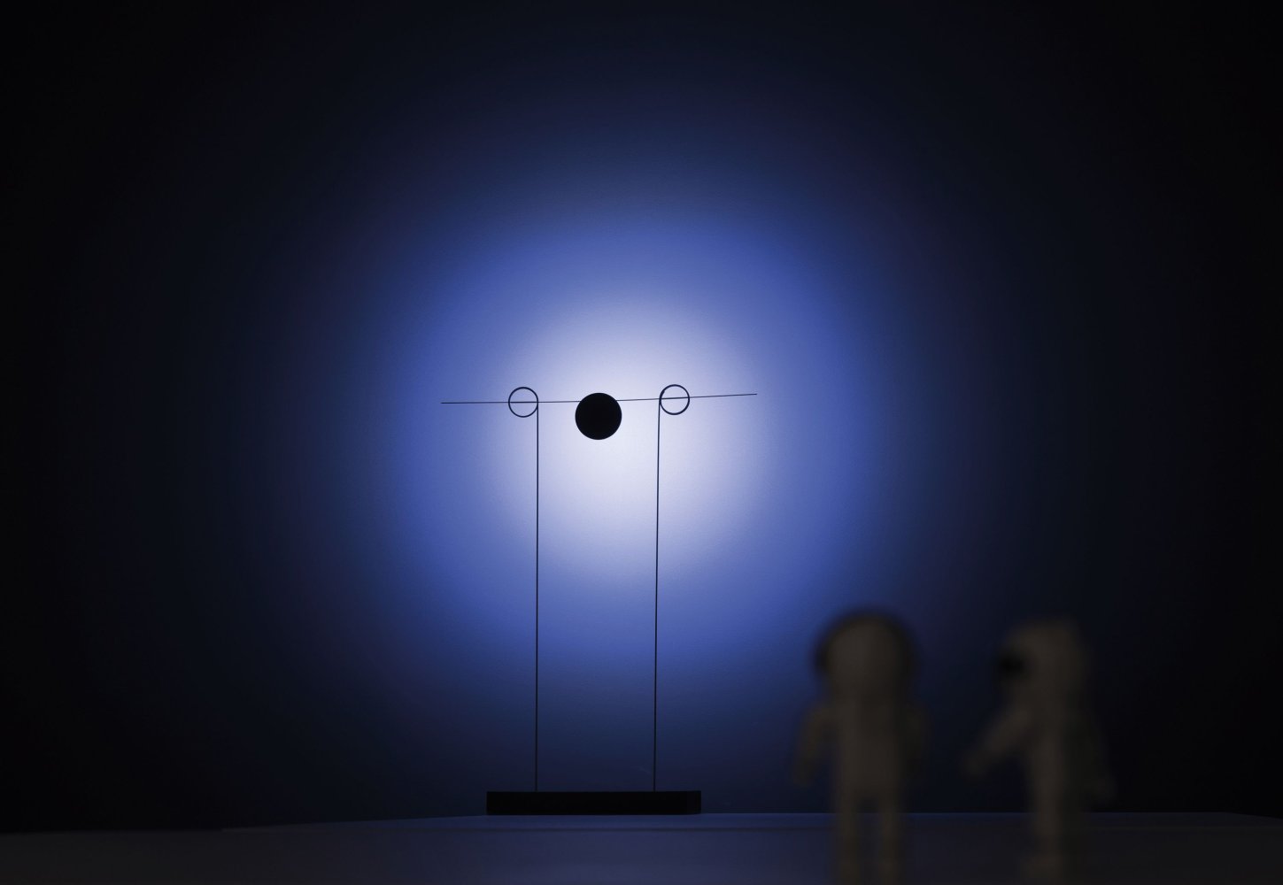 Davide Groppi, Lampe "Notte Africana", Installationsansicht "Un’ora di luce", Kirche Sant'Agostino, Piacenza 2026