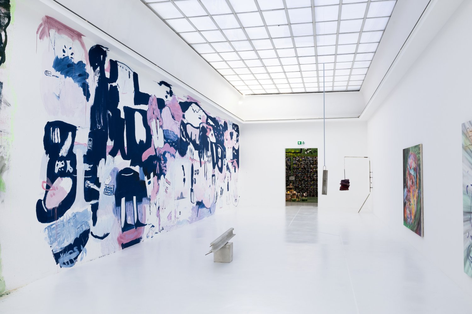 Bus126, Cäcilia Brown, Antwan Horfee, Ausstellungsansicht "Under the Milky Way", Kunstverein Hannover, 2026