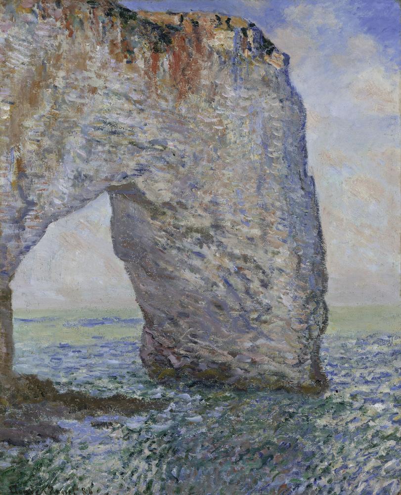 Claude Monet "Étretat. Die Manneporte", 1885/86. Öl auf Leinwand, 81,3 x 65,4 cm. The Metropolitan Museum of Art, New York Bequest of Lillie P. Bliss, 1931