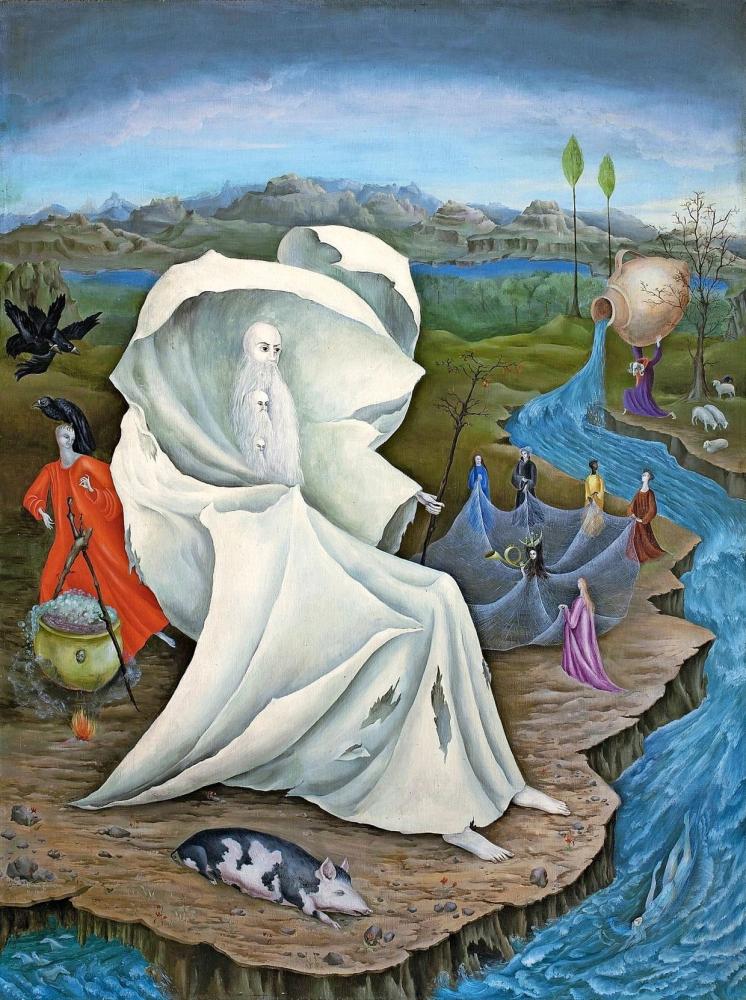 Leonora Carrington "Las tentanciones de San Antonio", 1945