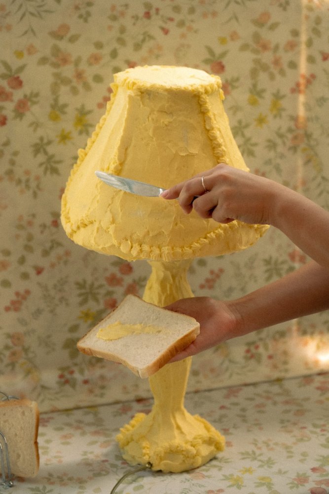Hannah Kleeberg macht alles aus Butter – auch Lampen